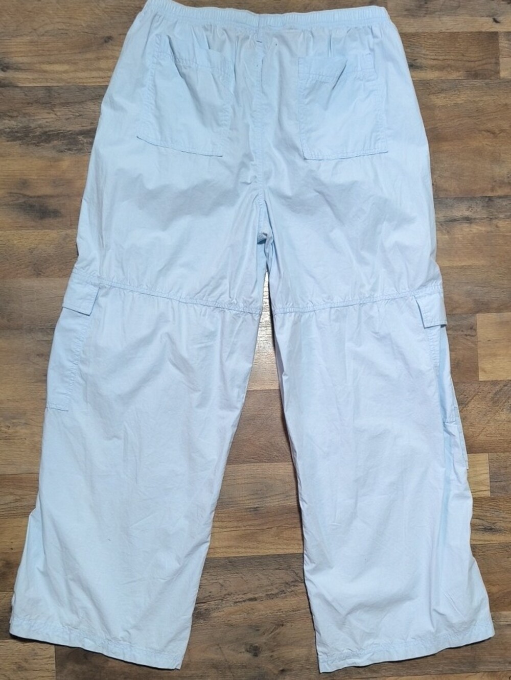 wild fable Light Blue Cargo Pants with Utility Pockets - Picture 4 of 4